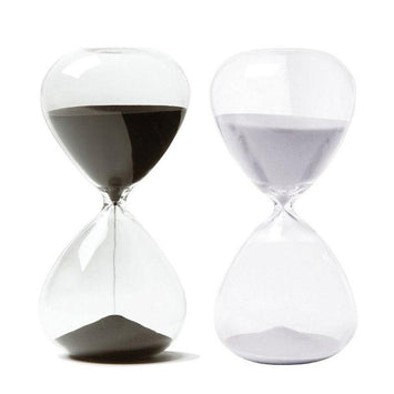 1pc Creative Sand Clock Hourglass Timer Gifts Transparent Hourglasses Hour Glass Timers Delicate Home Decorations Ornaments