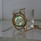 Time-Turner Necklace Pendant Hourglass Necklaces GLOW in the DARK night for boy girl women men necklace Holiday gift