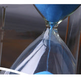 Home Decoration Ornament Crystal Hourglass With 15/30/60 Minutes Sand Clock Timer Xmas Gift Glass Sandglass Valentines Day Prese