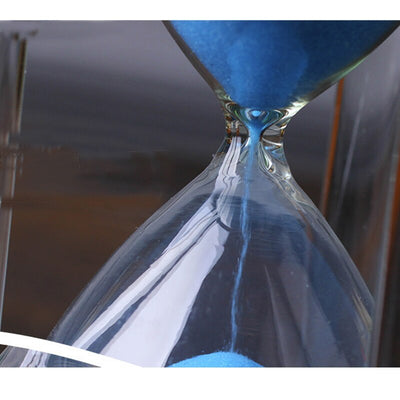 Home Decoration Ornament Crystal Hourglass With 15/30/60 Minutes Sand Clock Timer Xmas Gift Glass Sandglass Valentines Day Prese