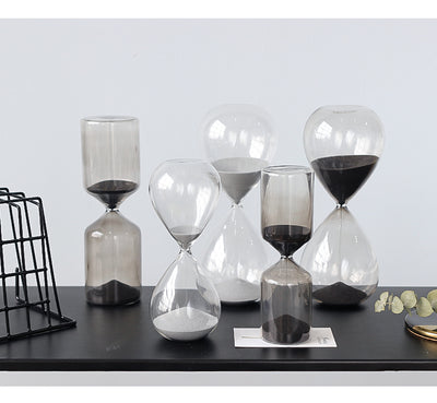 Modern Simple Hourglass Timer Decoration Creative Nordic Living Room Home Decoration Sand Hourglass Children's Birthday Gifts