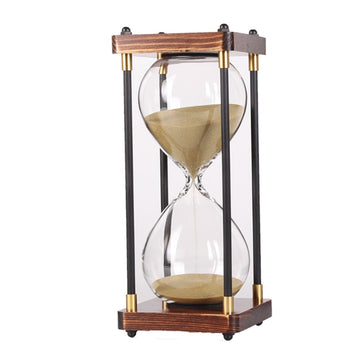 30 Minutes Hourglass Sand Timer For Kitchen School Modern Wooden Hour Glass Sandglass Sand Clock Tea Timers Home Decoration Gift