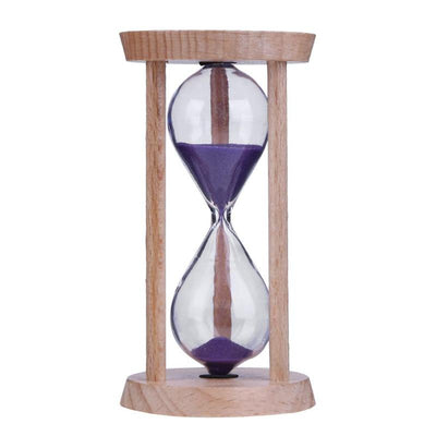 Wooden Sand Clock 3 Minutes Hourglass Sandglass Toothbrush Timer Kids Cooking Hourglasses Clock Gift