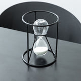 Nordic creative hourglass decoration 5 minutes timer indoor home decoration living room office desktop small furnishings