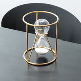 Nordic creative hourglass decoration 5 minutes timer indoor home decoration living room office desktop small furnishings