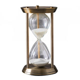 Ornaments Hourglass Office Craft Kitchen Multi Purpose Gift Sand Clock Home Metal Timer Tool Kids Toothbrush Desktop Decoration