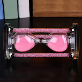 New crystal diamond hourglass timer 15304560 minutes 520 seconds 1314 seconds creative layout sand clock