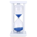 60 Minutes Hourglass Sand Timer Sand Watch Clock For Kitchen Mask Yoga Modern Wooden Sandglass Tea Timers Home Decoration Gift