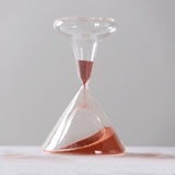 Hourglass Hand-blown Timer Clock Magnetic Glass Sandglass Ampulheta Crafts Sand Clock Hourglass Timer