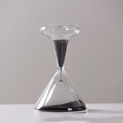 Hourglass Hand-blown Timer Clock Magnetic Glass Sandglass Ampulheta Crafts Sand Clock Hourglass Timer