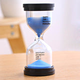 Hourglass Desktop Sand Clock Timers Home Decoration Glass For Children Brush Teeth E2S