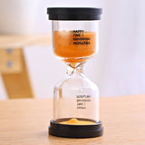 Hourglass Desktop Sand Clock Timers Home Decoration Glass For Children Brush Teeth E2S
