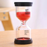 Hourglass Desktop Sand Clock Timers Home Decoration Glass For Children Brush Teeth E2S