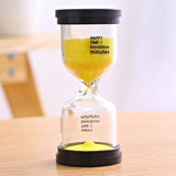 Hourglass Desktop Sand Clock Timers Home Decoration Glass For Children Brush Teeth E2S
