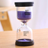 Hourglass Desktop Sand Clock Timers Home Decoration Glass For Children Brush Teeth E2S