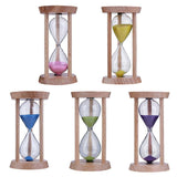 Wooden Sand Clock 3 Minutes Hourglass Sandglass Kids Toothbrush Timer Time Counter Children Gift Sand Clock Timers Home Decor