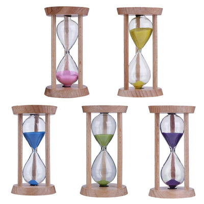 Wooden Sand Clock 3 Minutes Hourglass Sandglass Kids Toothbrush Timer Time Counter Children Gift Sand Clock Timers Home Decor