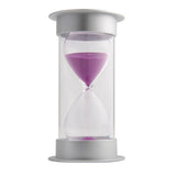 5 Minutes Hourglass Purple Sand Timer Clock Creative Desk Ornaments Kitchen Home Decoration Children Gift