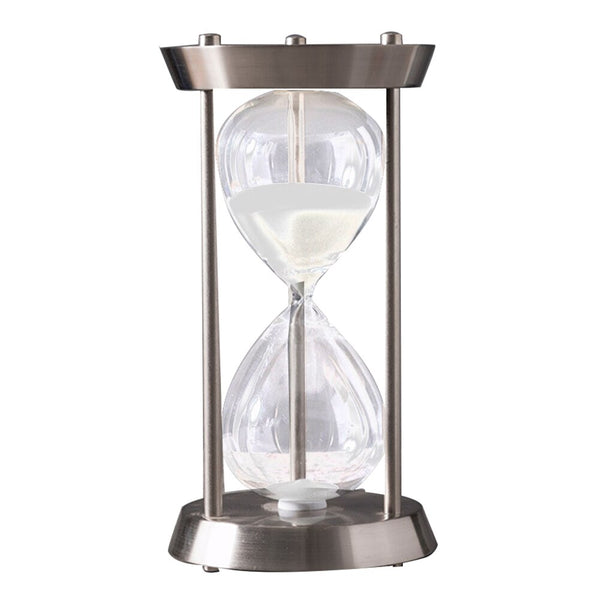 Multi Purpose Tool Sand Clock Bathroom Ornaments Desktop Decoration Craft Gift Hourglass Kitchen Office Home Metal Timer