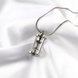 2019 New Arrival Fashion Stainless Steel Hourglass Pendant Necklace High Quality Chain Link Pendant For Women Gift Drop Shipping