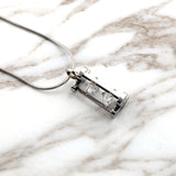 2019 New Arrival Fashion Stainless Steel Hourglass Pendant Necklace High Quality Chain Link Pendant For Women Gift Drop Shipping