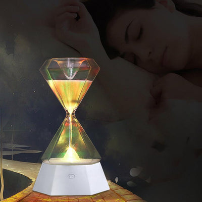 Diamond Hourglass Lamp Nightlight Atmosphere Lamp Bedroom Bedside Night Light Home Decoration