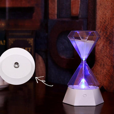 Diamond Hourglass Lamp Nightlight Atmosphere Lamp Bedroom Bedside Night Light Home Decoration