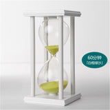 1Pcs 20.5x10cm Fashion Modern Wooden 60 Minutes 1 Hour Sandglass Hourglass Timer Clock Xmas Toys Birthday Gift Home Decor