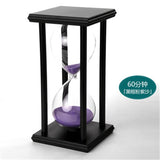 1Pcs 20.5x10cm Fashion Modern Wooden 60 Minutes 1 Hour Sandglass Hourglass Timer Clock Xmas Toys Birthday Gift Home Decor