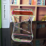 Liquid Oil Droplet Dynamic Water Leakage Hourglass Bubble Ornaments