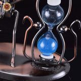 Metal Nut And Bolt  Saxophone  Hourglass Sandglass Portable Timer Sand Music Docor