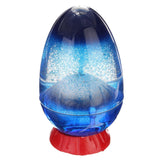 SZS Hot Egg Sand Clock Liquid Oil Glass Sandglass Hourglass Timer Home Decor Relax Gift Blue