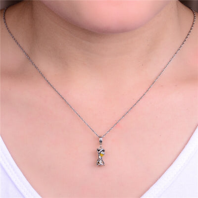 100% 925 Sterling Silver Hourglass Emanel Dangle Charm Beads Fits European DIY Jewelry Charms Bracelets & Necklaces  S205-30