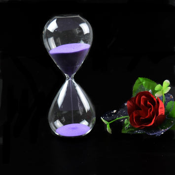 Glass 15 minutes Awaglass Hand-blown Timer clock Magnetic