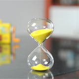 9 Color Glass Hourglass Sand Timer Fashion Home Decor Birthday 3/5 Minute Love Valentine's Day Gift Ampulheta Reloj De Arena