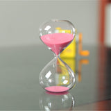9 Color Glass Hourglass Sand Timer Fashion Home Decor Birthday 3/5 Minute Love Valentine's Day Gift Ampulheta Reloj De Arena