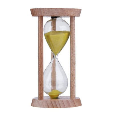 Wooden Hourglass Sand Clock 3 Minutes Hourglass Sandglass Kids Toothbrush Timer Time Counter Children Gift Home Decoration