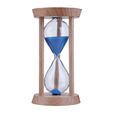 Wooden Hourglass Sand Clock 3 Minutes Hourglass Sandglass Kids Toothbrush Timer Time Counter Children Gift Home Decoration