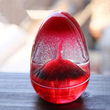Movement Liquid Hourglass Creative Volcano Oil Sandglass Home Decor Craft Glass Ornaments Sand Timer Christmas Valentine Gifts