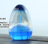 Movement Liquid Hourglass Creative Volcano Oil Sandglass Home Decor Craft Glass Ornaments Sand Timer Christmas Valentine Gifts