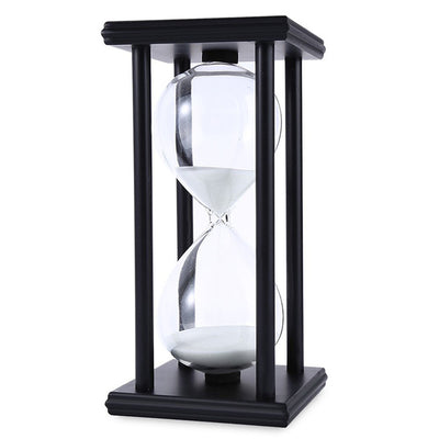15/30/45/60 Mins Hourglass Sand Timer For Kitchen School Modern Wooden Hour Glass Sandglass Sand Clock Tea Home Decoration Gift