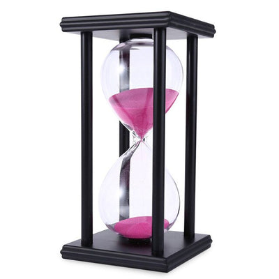 15/30/45/60 Mins Hourglass Sand Timer For Kitchen School Modern Wooden Hour Glass Sandglass Sand Clock Tea Home Decoration Gift
