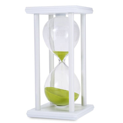 15/30/45/60 Mins Hourglass Sand Timer For Kitchen School Modern Wooden Hour Glass Sandglass Sand Clock Tea Home Decoration Gift