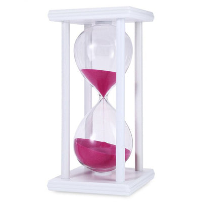 15/30/45/60 Mins Hourglass Sand Timer For Kitchen School Modern Wooden Hour Glass Sandglass Sand Clock Tea Home Decoration Gift