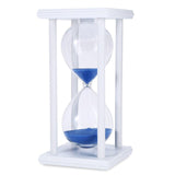 15/30/45/60 Mins Hourglass Sand Timer For Kitchen School Modern Wooden Hour Glass Sandglass Sand Clock Tea Home Decoration Gift