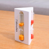 3-in-1 3/5/7 Minute Triangular Wooden Sand Hourglass Children Watch Clock Timer Sandglass Home Decoration Ampulheta Secret Gift