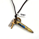 MNWT Mini Hourglass Cross Pendant Leather Necklace Bible Book/Whistle /Bullet/Aircraft/Love/Pistol Women Men Retro Jewelry