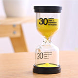 7 Coulors Home Decoration Desktop Sand Clock Timers 1minute/3minutes/5 minutes Hourglass Timer for Children Brush Teeth