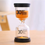7 Coulors Home Decoration Desktop Sand Clock Timers 1minute/3minutes/5 minutes Hourglass Timer for Children Brush Teeth