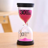 7 Coulors Home Decoration Desktop Sand Clock Timers 1minute/3minutes/5 minutes Hourglass Timer for Children Brush Teeth